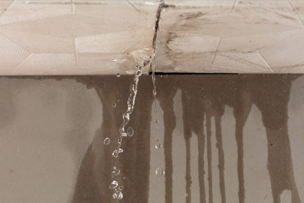 Professional Sewage Cleanup technician working in Keego Harbor, MI